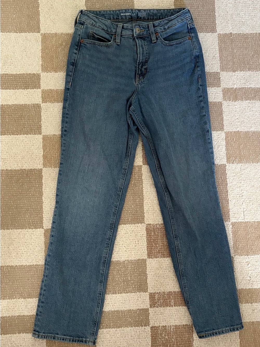 Old Navy Ultra High-Rise Straight Women’s Jeans (Size 4)